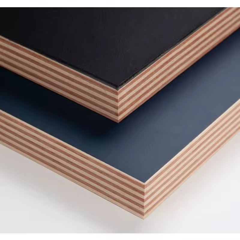 Concrete form exposure plywood