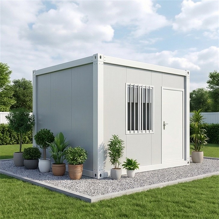 8.Light Steel Flat Pack Container House