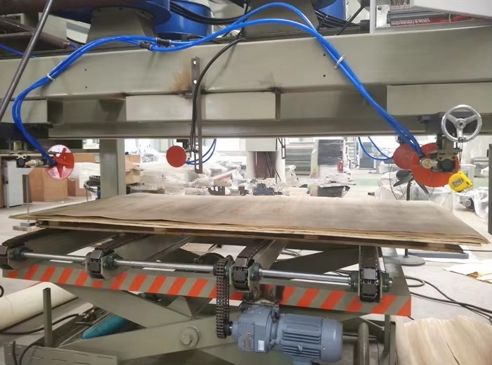 sissor lifting of auto stacker machine sissor lifting of auto stacker machine