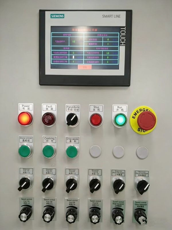 PLC control of auto stacker machine PLC control of auto stacker machine