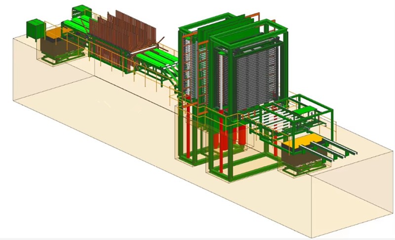 hot press machine production line hot press machine production line