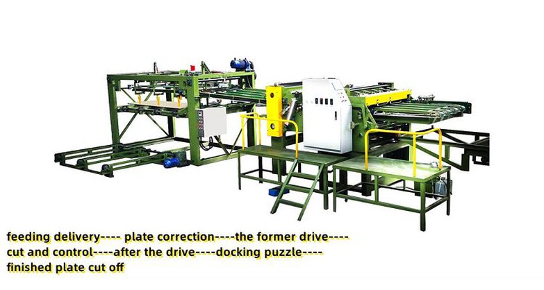PLC controlled veneer composer001 PLC controlled veneer composer001